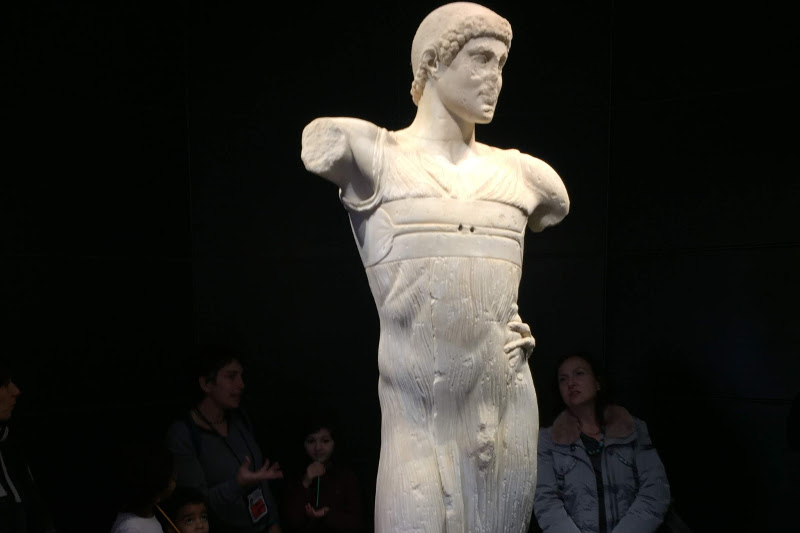 The Youth of Mothia or Motya Charioteer